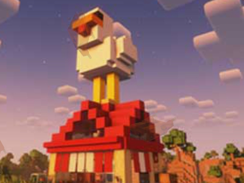 Logħba Minecraft Lava Chicken 2  onlajn
