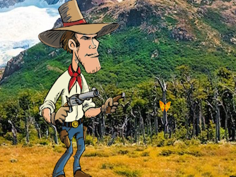 Logħba Cowboy jiskopri l-pot tal-fortuna  onlajn