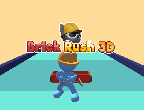 Logħba Brick Rush 3d  onlajn