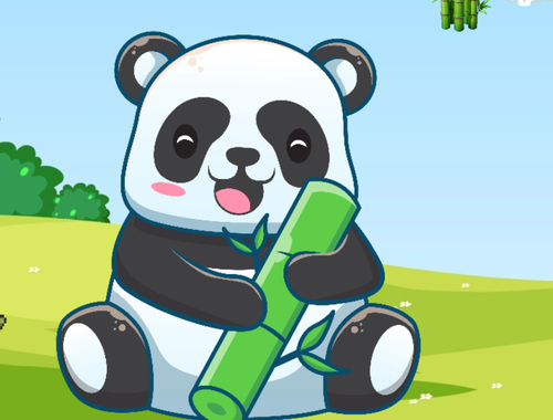 Logħba Tektek Panda!  onlajn