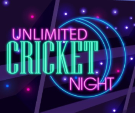 Logħba Lejl tal-cricket illimitat  onlajn