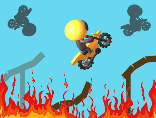 Logħba Moto Trials Rush  onlajn