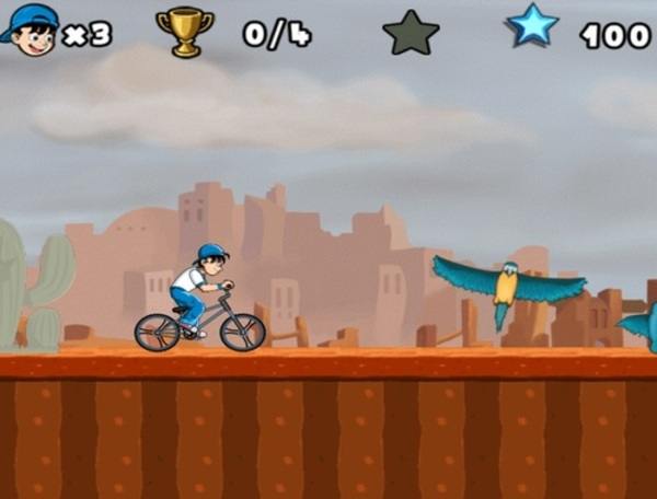 Logħba BMX Kid  onlajn