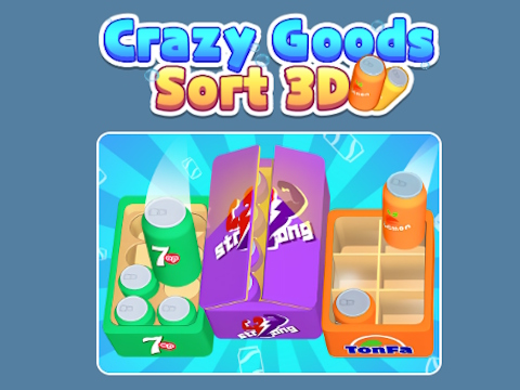 Logħba Oġġetti Crazy Issortja 3D  onlajn