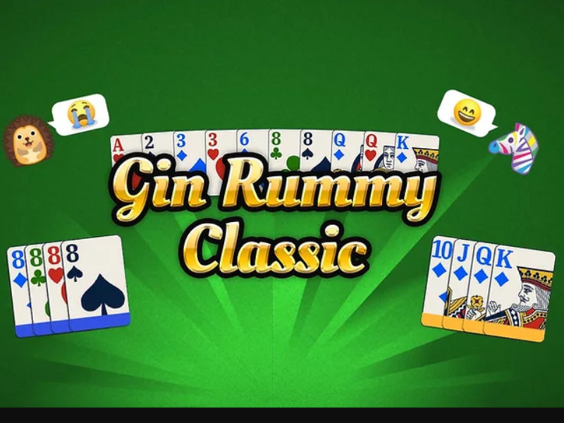 Logħba Gin Rummy Classic onlajn