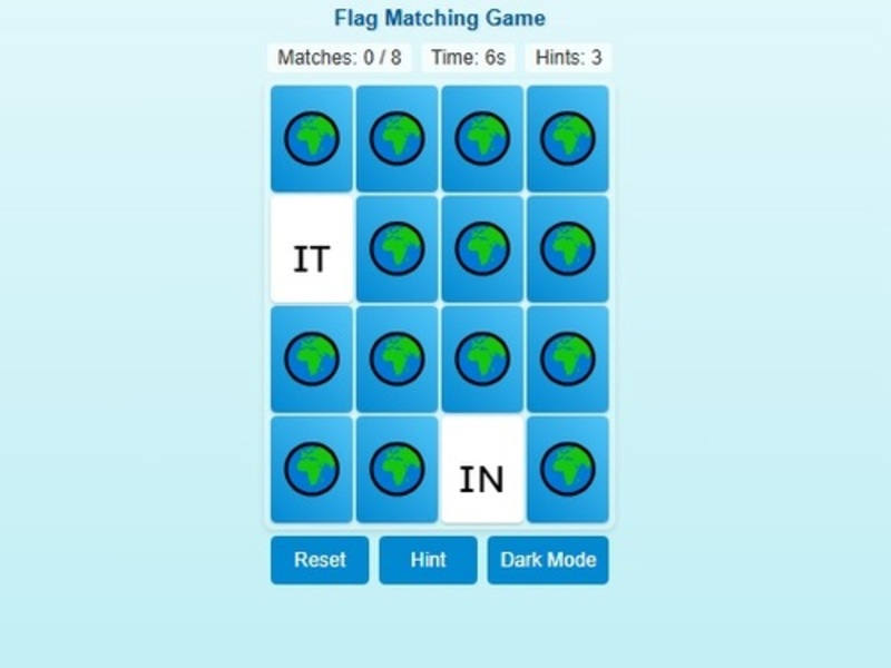 Logħba Edizzjoni tal-Bandiera tal-Match Memory onlajn