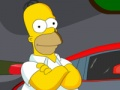 Logħba Parkeġġ tal-karozzi Simpsons  onlajn