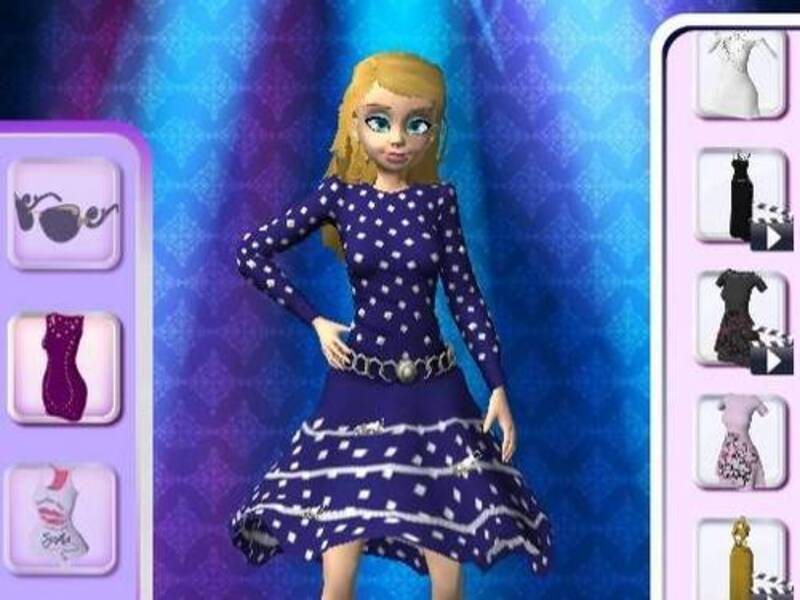 Logħba Mudell Dress Up Makeover Game onlajn