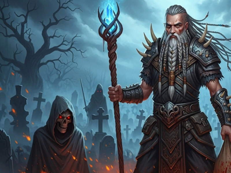 Logħba Ħarba tas-Sorcerer Grave onlajn
