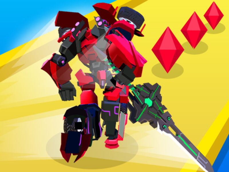 Logħba Robot Runner Fight onlajn