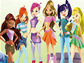 Logħba Winx Club Puzzle Collection  onlajn