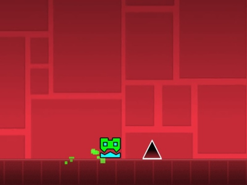 Logħba Cube Geometry Dash onlajn