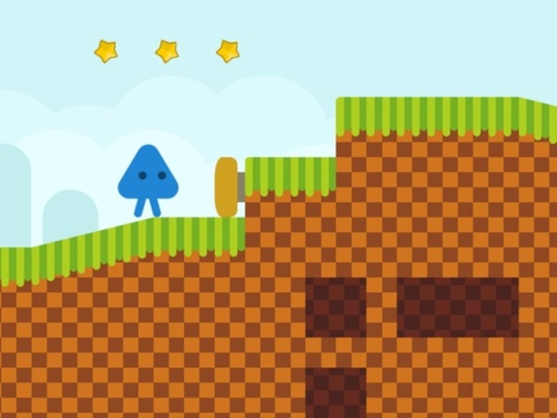 Logħba Pixel sing avventura ta 'veloċità għolja onlajn