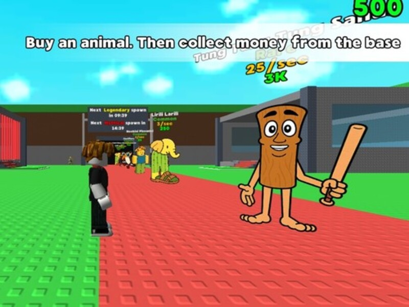 Logħba Roblox: Steal a Brainrot onlajn