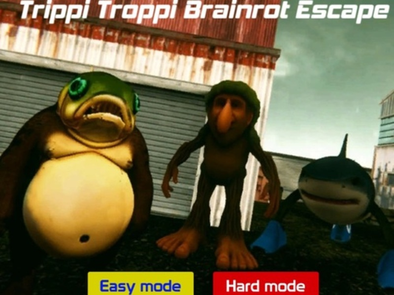 Logħba Trippi Troppi Brainrot Escape onlajn