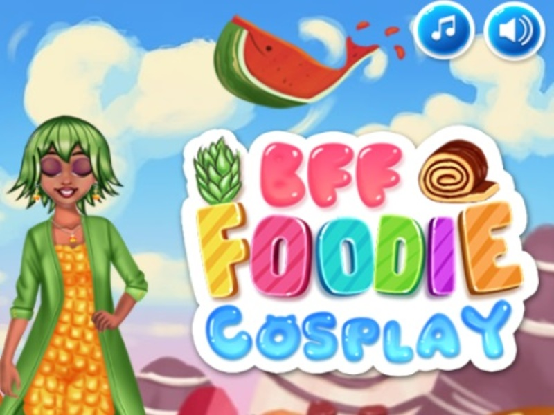 Logħba BFF Foodie Cosplay onlajn