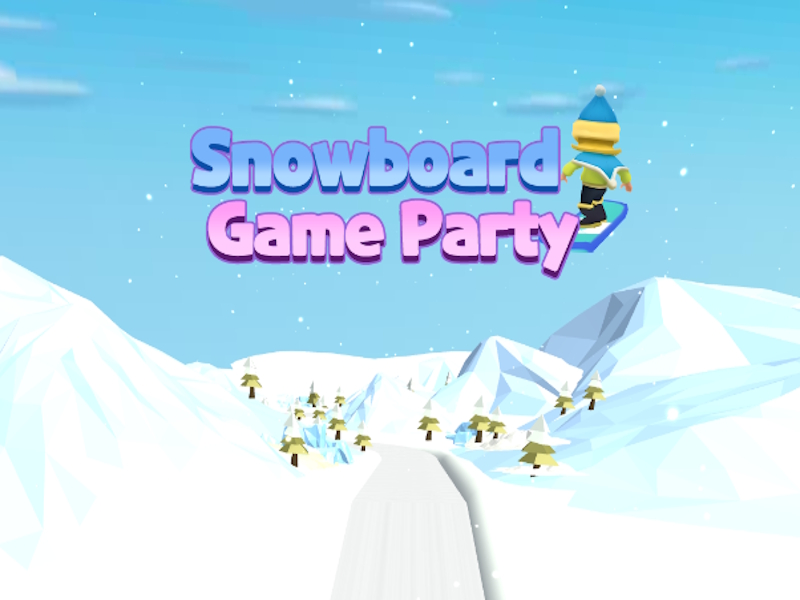 Logħba Snowboard Game Party onlajn