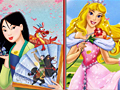 Logħba Mulan u Aurora onlajn