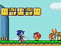 Logħba Sonic in Mario World 2  onlajn