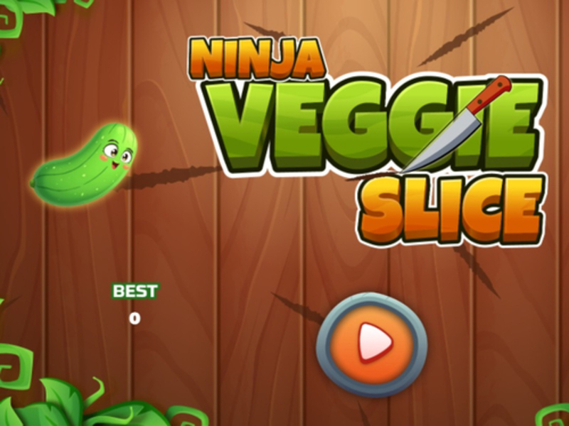 Logħba Slice Ninja Veggie onlajn