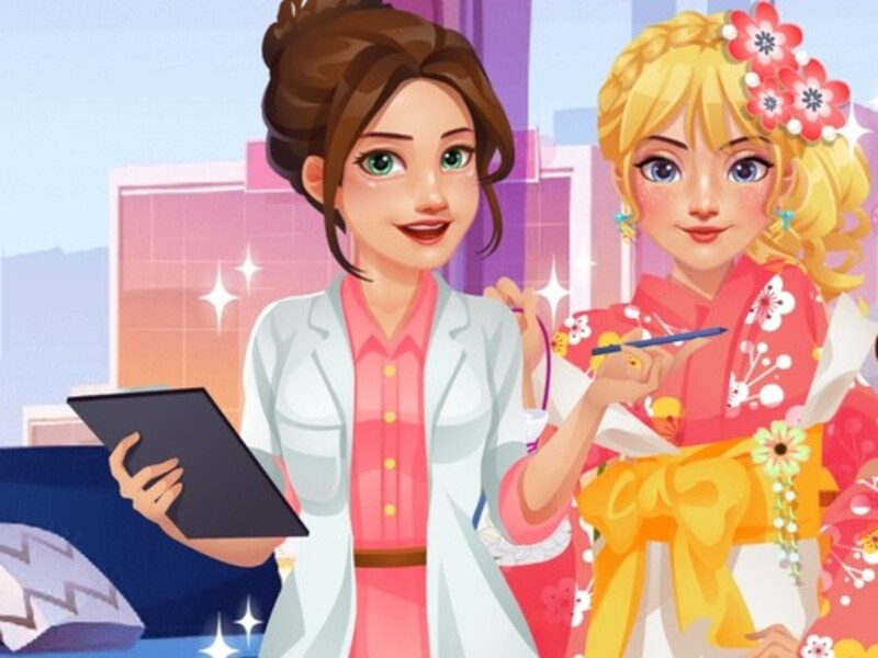 Logħba Spa Ġappuniż ASMR Beauty onlajn