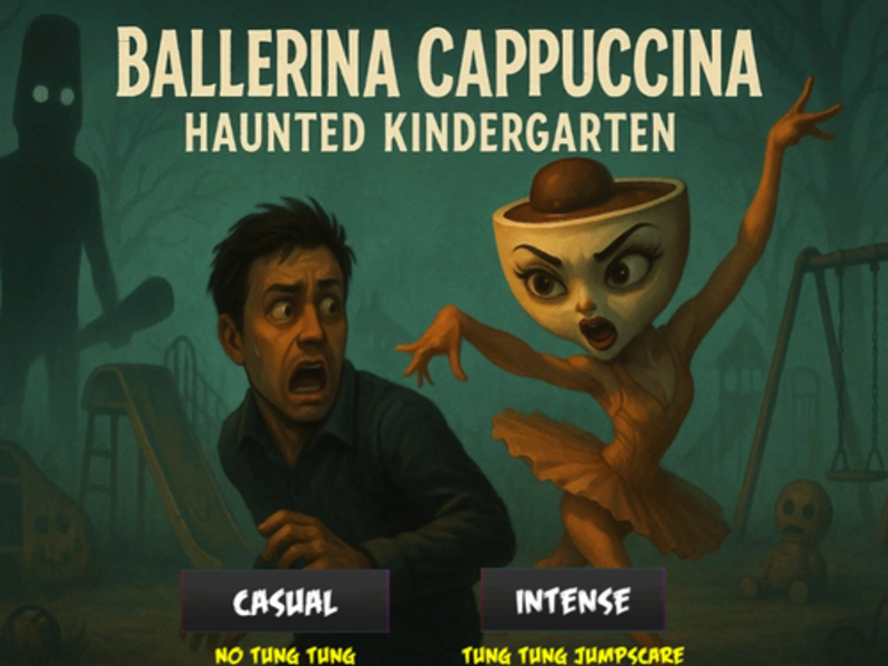 Logħba Ballerina Cappuccina Haunted Kindergarten onlajn