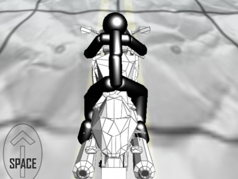Logħba Stickman Zombie Motorcycle Racing onlajn