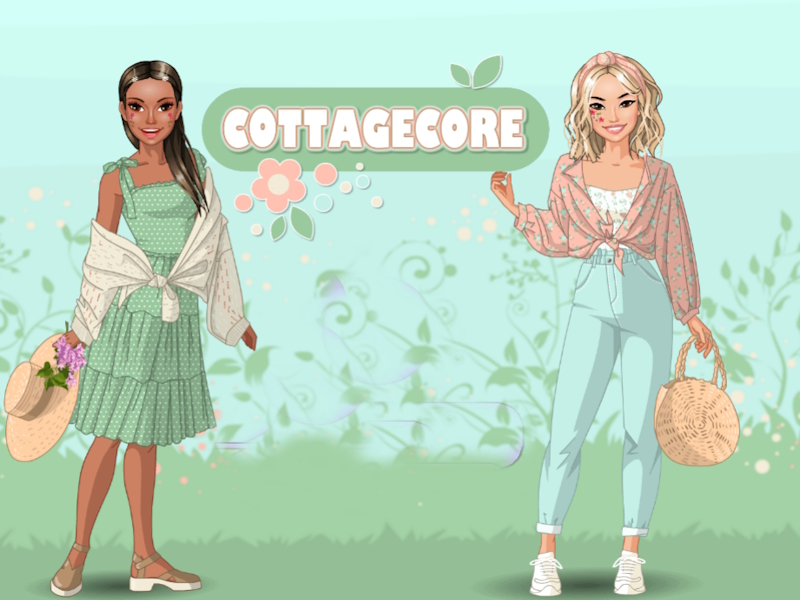 Logħba Cottagecore onlajn