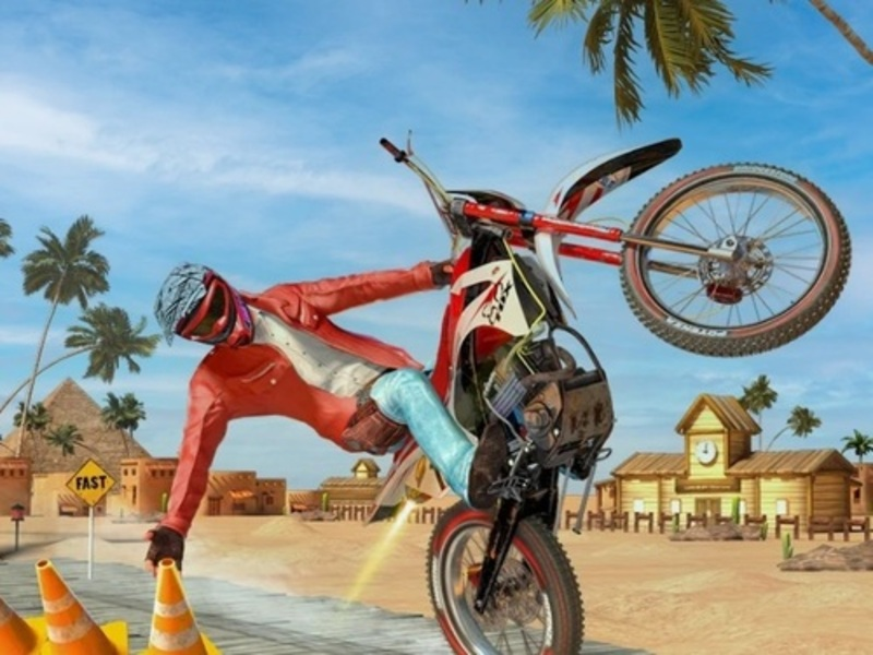Logħba Tlielaq tal-motocross onlajn