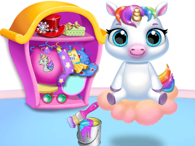 Logħba My Baby Unicorn - Pony Care 2 onlajn