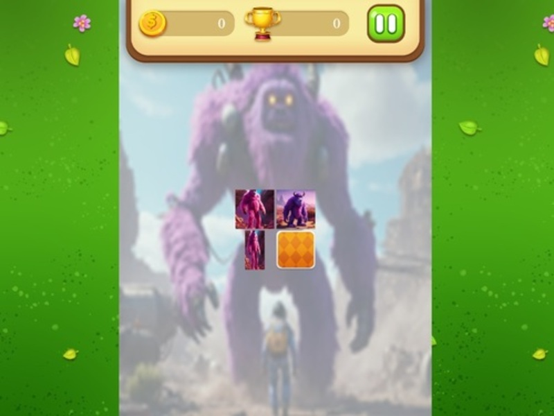 Logħba Yeti Match Memory onlajn