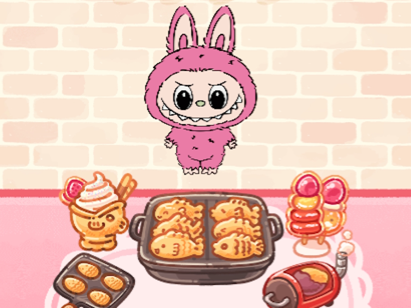 Logħba Labubu Doll Mukbang ASMR Unblocked onlajn