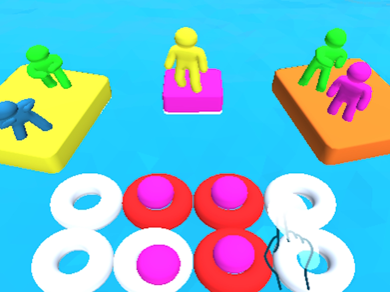 Logħba Ball Battle 3d onlajn