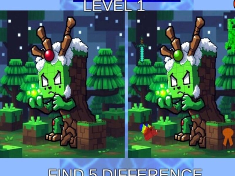 Logħba Differenza tat-tiġieġ tal-lava Minecraft onlajn