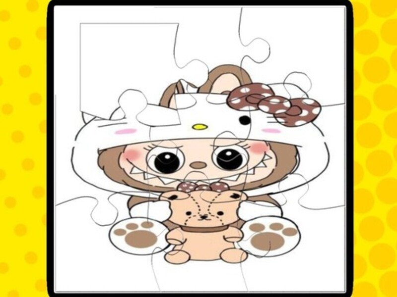 Logħba Labubu Jigsaw Puzzles for Kids Game onlajn