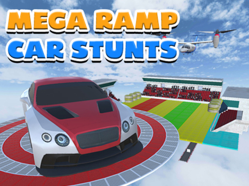 Logħba Mega Rampa Car Stunts onlajn