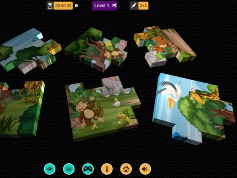 Logħba Puzzle 3D jigsaw onlajn