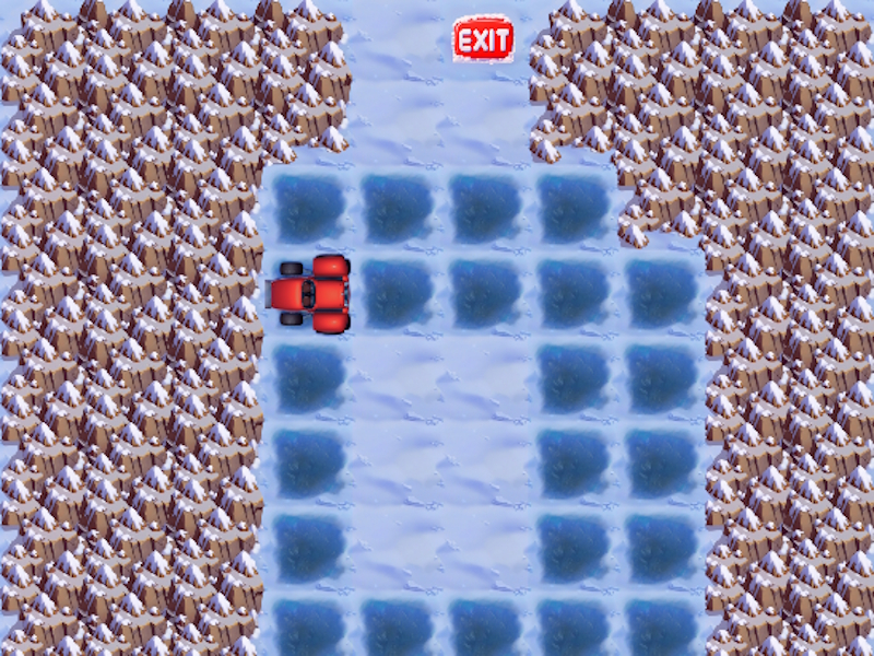 Logħba Xmas Snow Challenge Maze Puzzle onlajn