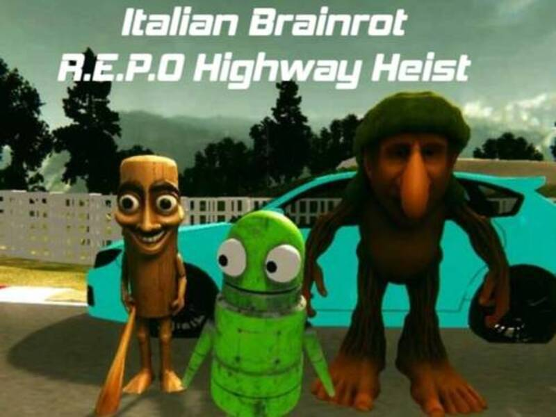 Logħba Brainrot Taljan R. E. P. O Highway Heist onlajn
