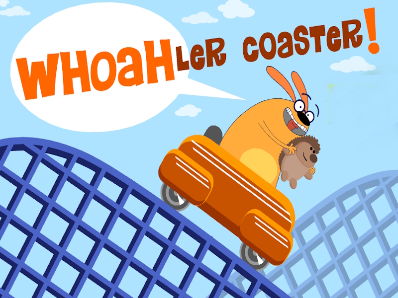 Logħba Whoa ħalli coaster! onlajn