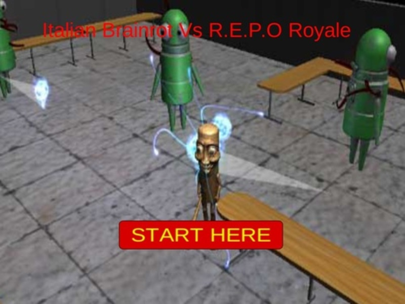 Logħba Brainrot Taljan vs R. E. P. O Royale onlajn