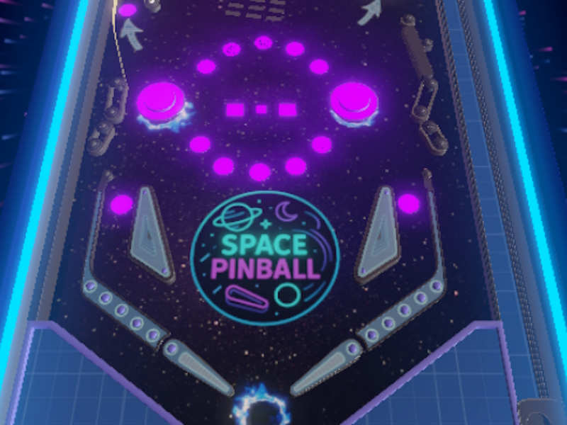 Logħba Spazjali Pinball onlajn