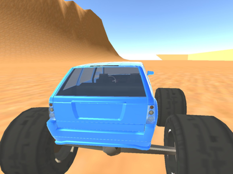 Logħba Pulizija vs Bandits Monster Truck onlajn