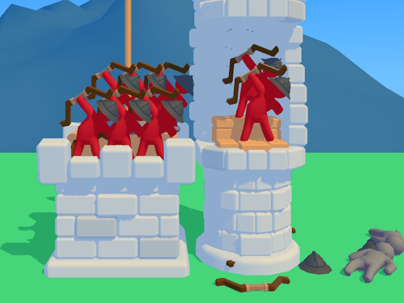 Logħba Archers Heroes: Castle War onlajn