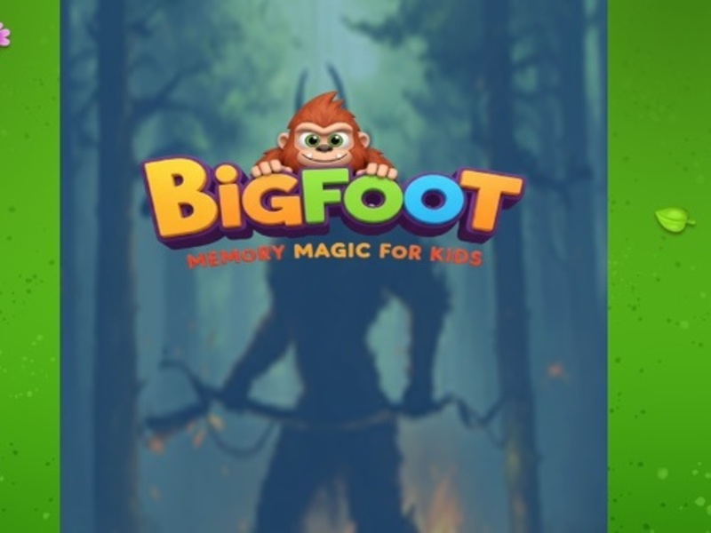 Logħba Bigfoot Memory Magic għat-Tfal onlajn
