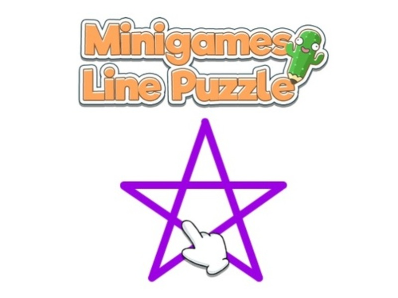 Logħba Minigames Line Puzzle onlajn