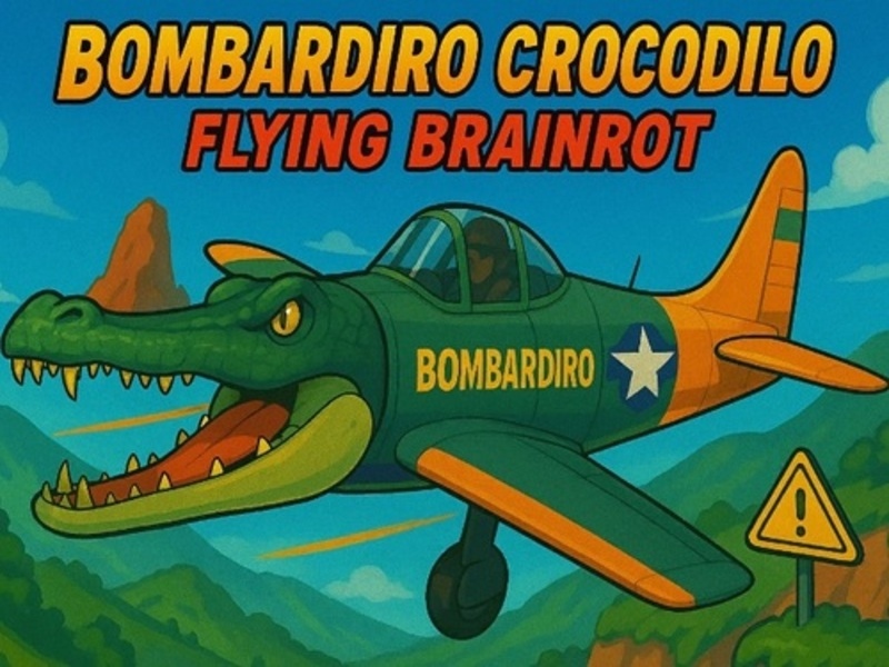 Logħba Bombardiro CrocoDilo Flying Brainrot onlajn