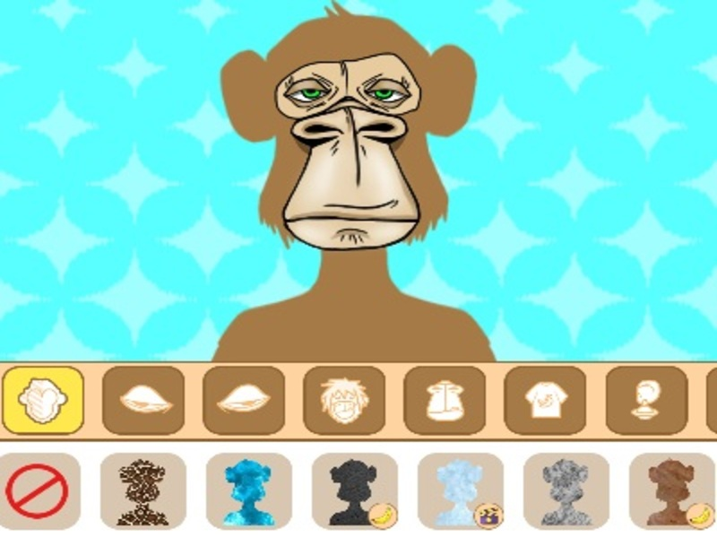 Logħba Bored Ape Art NFT Creator onlajn