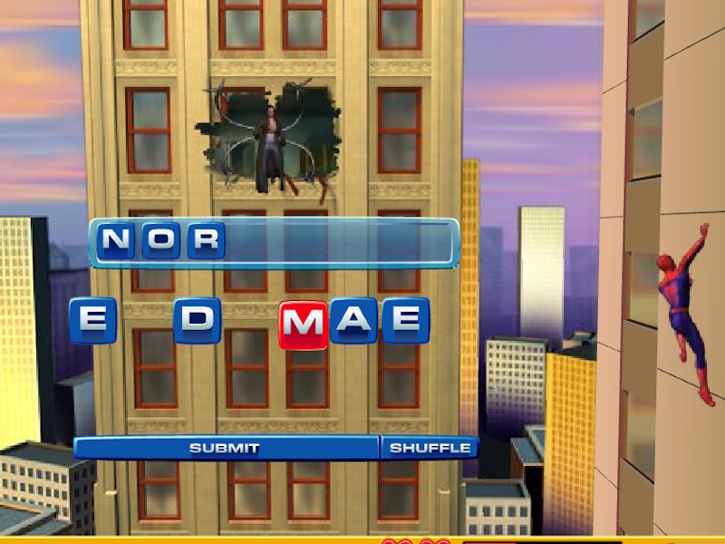 Logħba Spider-Man 2 Web tal-Kliem onlajn