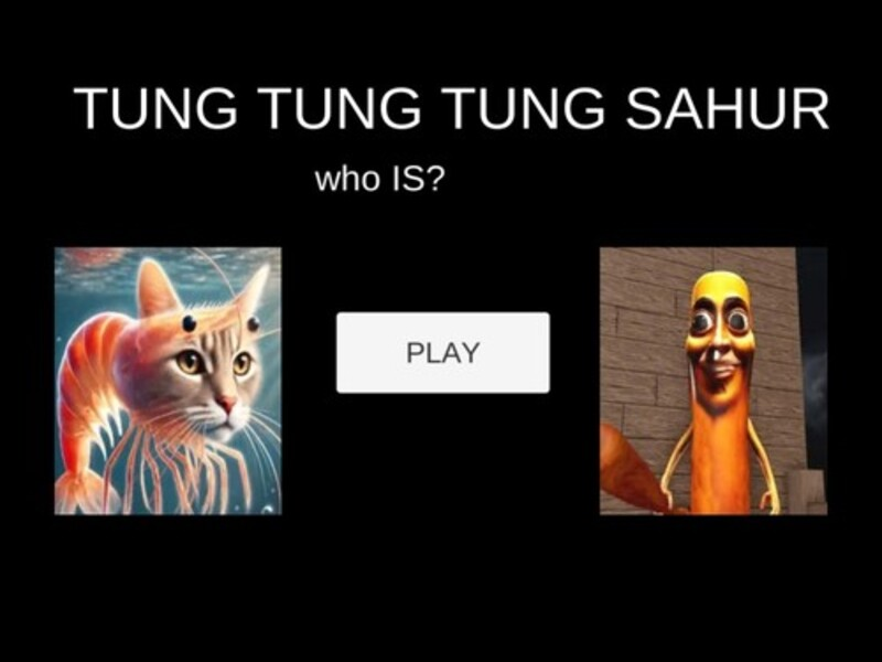Logħba Tung Tung Tung Sahur Min hu? onlajn